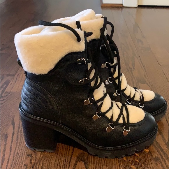 marc fisher ltd daven heeled hiker boot